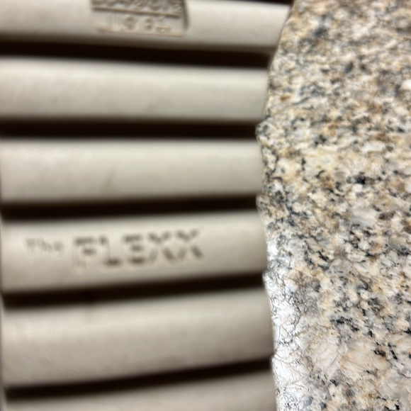 NWOT WOMENS “THE FLEX” COMFORT WEDGES SIZE 6 1/2 COLOR IS A SILVERY LIGHT BLUE - Picture 10 of 12